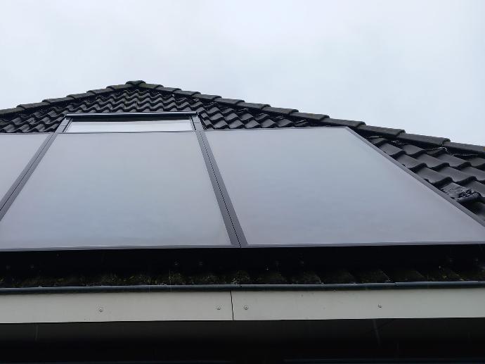 Zonnepanelen na reiniging