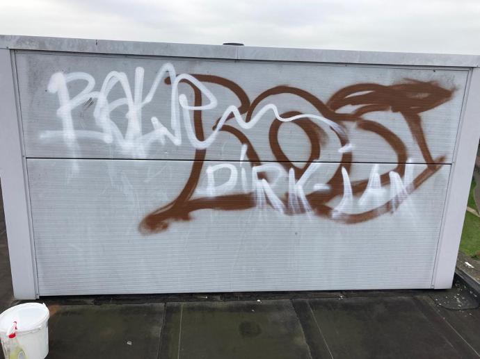 Graffiti verwijderen