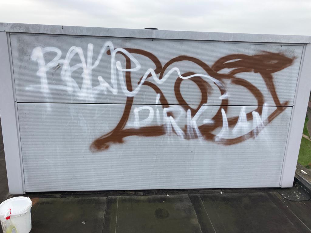 graffiti verwijderen