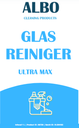 Albo Glasreiniger Ultra Max - 60 x 10L