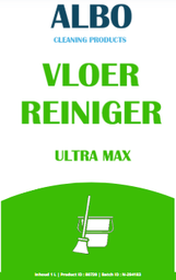 Albo Vloerreiniger Ultra Max - 10 liter